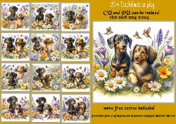 20+ assorted Dachshunds as requested