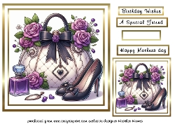 handbag 5 purple
