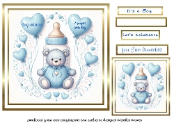 Baby boy bottle 1