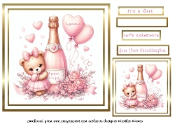 Baby girl champagne