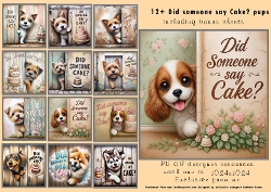 12+ cake pups (did someone say cake?)