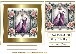gold framed art deco 9