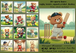 20+sporty bears