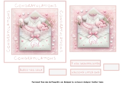 baby girl envelope 3