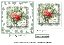 green gingham get well 2