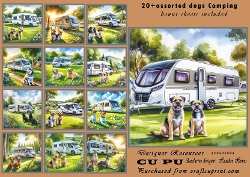 20+ camping dogs