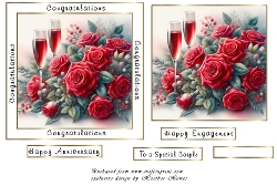 engagement anniversary roses red