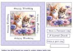 birthday cats