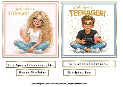 teenager toppers boy/girl