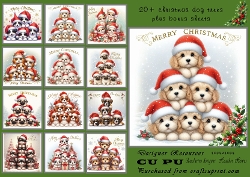 christmas tree dog fronts 