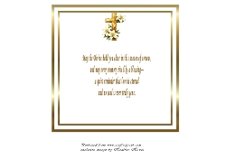 sympathy cross with lilies 1 insert