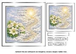 sympathy loss of your brother