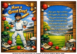 cricket have a good day