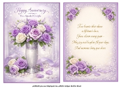 anniversary lilac colour