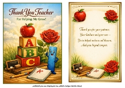 thank you teacher