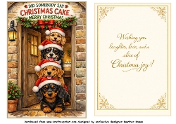 dogs christmas
