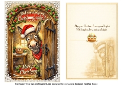 donkey christmas