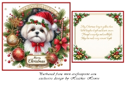 christmas doggy