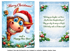 christmas donkey