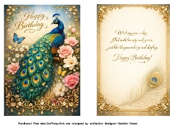 peacock birthday