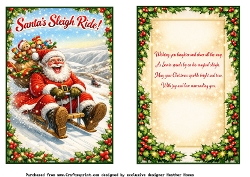 santa sleigh ride