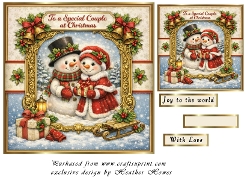 special couple at christmas