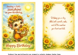 sunflower cuteness