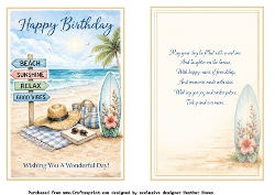beach birthday