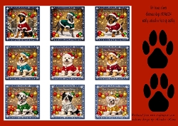christmas dogs