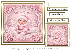 baby girl first christmas