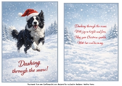 dashing through the snow
