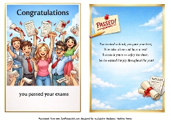 passed your exams