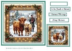 highland coos and piper