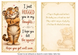 tiger hug