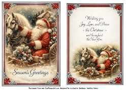 vintage santa