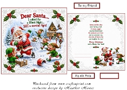 silent night/snowball fight