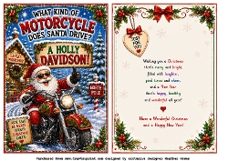 christmas  joke what kind of motorbike does santa ride?