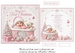 baby girls 1st christmas