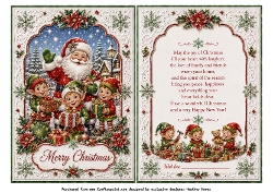 santa and elves