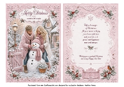female couple christmas