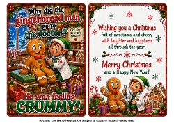 why did the gingerbread man?