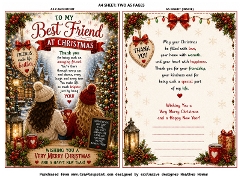 best friend at christmas
