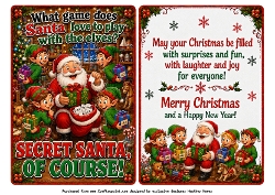 what game does santa love to play ?