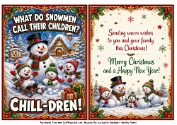 what do snowmen call there children?