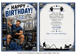 happy birthday male gym