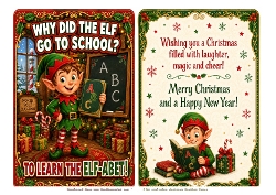 why did the elf go to school?