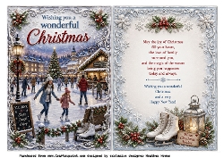 christmas ice skating