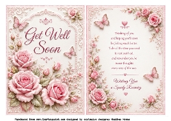 get well roses