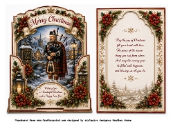merry christmas tartan