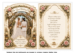 shaped all female wedding